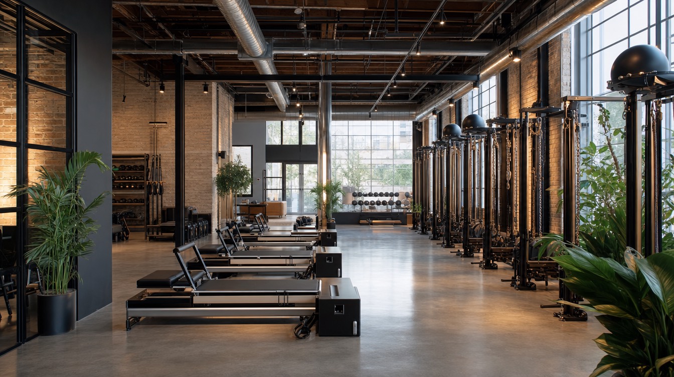 Empty boutique fitness studio — Sequel sold 200 territories before a door opened